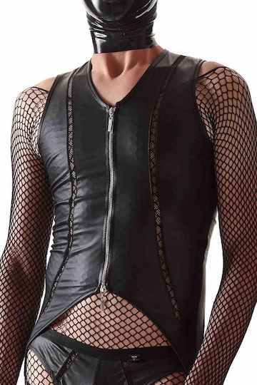Boss Of Toys Regnes Sexy Ανδρικό Body Μαύρο