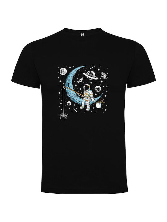 iLovePrints Moon-bound Solitude Tricou Negru