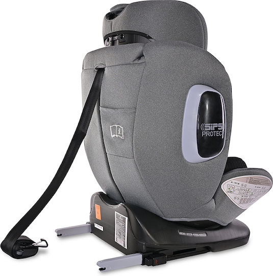 Lorelli Phoenix Детско Столче за Кола i-Размер с Isofix Grey Jasper