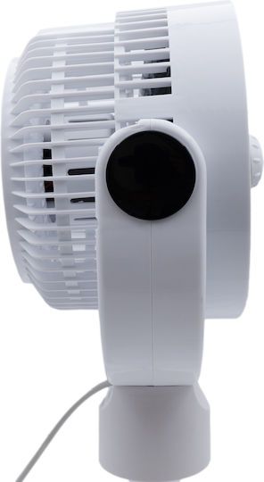 Uncle George Επιτραπέζιος Ανεμιστήρας 20W Διαμέτρου 23cm Λευκός