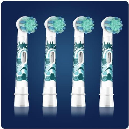 Oral-B Replacement Heads for Electric Toothbrush Stages Power 4 Pieces for 3+ Years Star Wars
