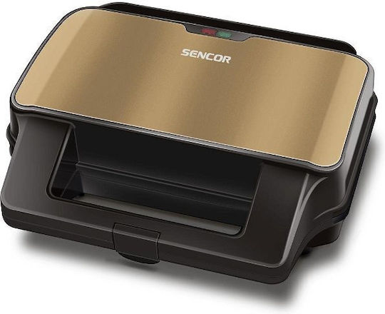 Sencor Sandwich Maker for for 2 Sandwiches Sandwiches 900W Gray