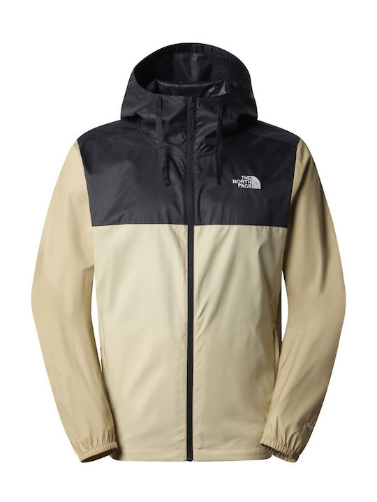 The North Face Men's Jacket Waterproof and Windproof Μπεζ/μαυρο/χακι