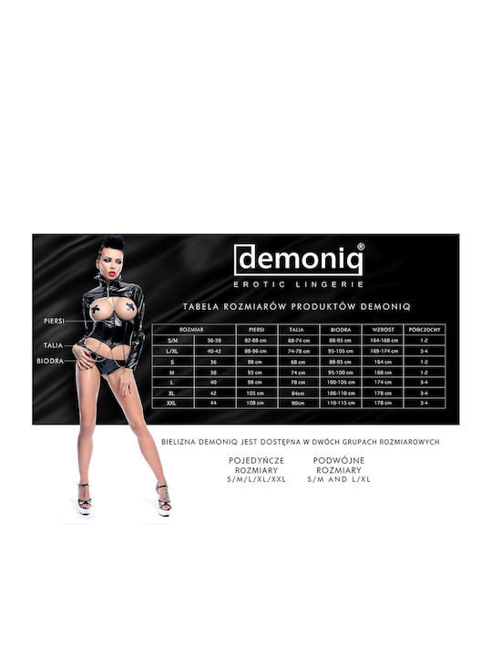 Boss Of Toys Ladyx Isbel Bodysuit Sexy Cu Dantelă Negru
