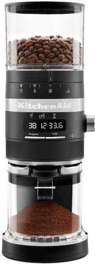 Kitchenaid Електрически Кафемелачка 150W с капацитет за кафе на зърна 340гр Черен