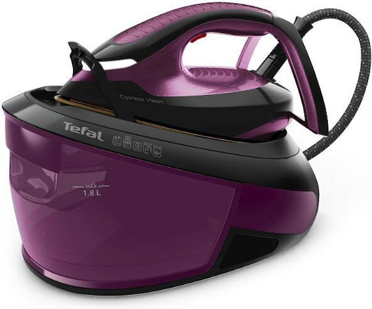 Tefal Express Vision Sistem de călcat cu aburi 7bar cu rezervor 1.8l