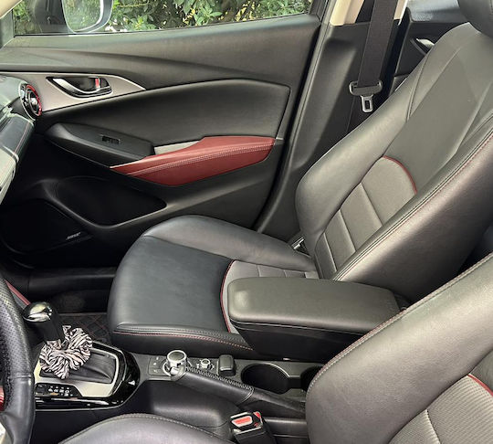 Rati Armster 3 Car Leather Armrest for Mazda CX-3 2015+ Black
