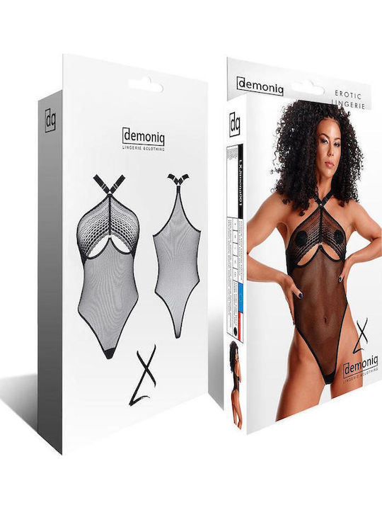 Boss Of Toys Ladyx Jimena Sexy Κορμάκι Διχτυωτό Μαύρο
