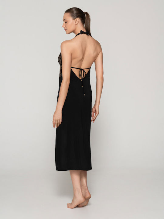 Luna Mehrfarbiges Damenbademode Kleid