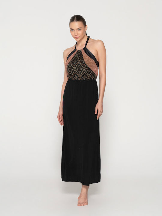 Luna Feminin Lung Rochie de Plajă Multicolor