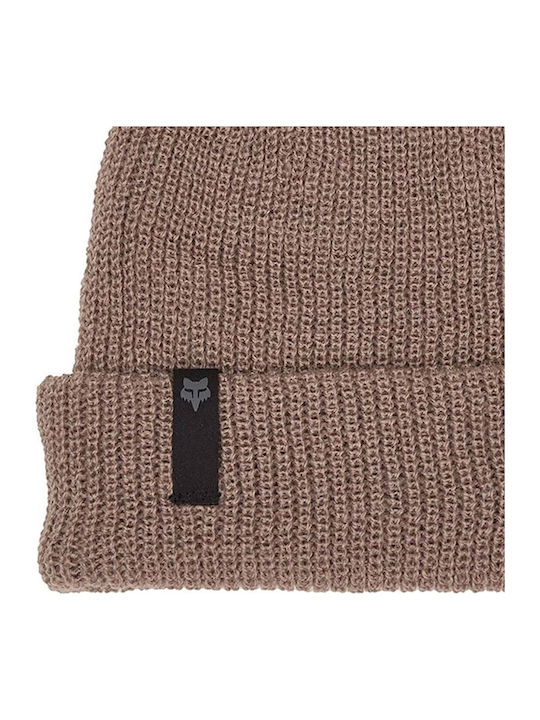Machinist Beanie Fleece Beanie Knitted in Brown color