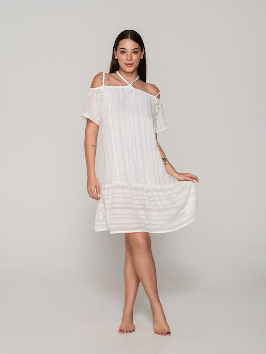 Luna Feminin Rochie de Plajă Ivory Coast
