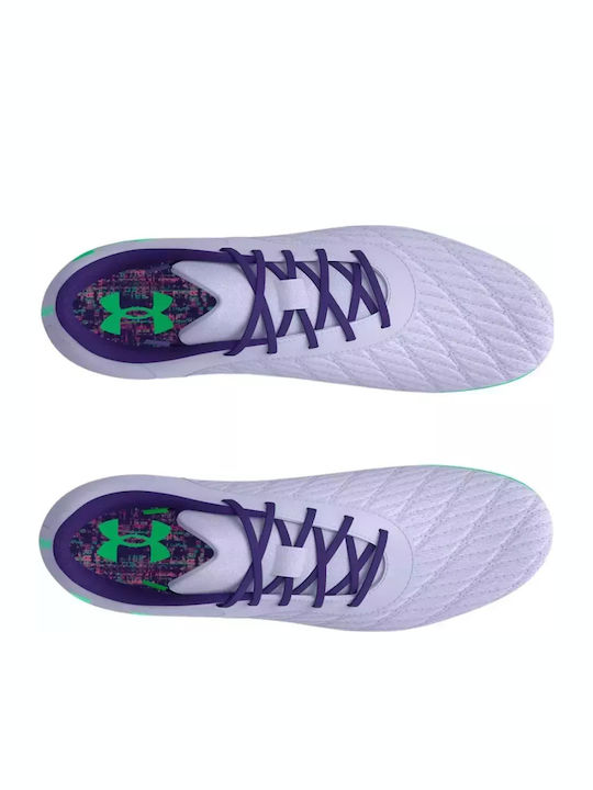 Under Armour Magnetico Football Shoes with Cleats Purple