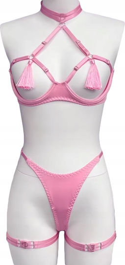 Sexy Dessous-Set Rosa
