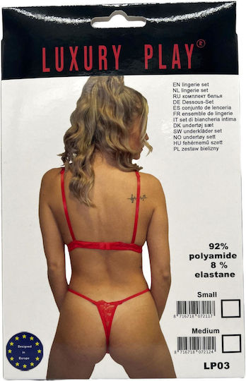 Boss Of Toys Sexy Σετ Εσωρούχων Κόκκινο