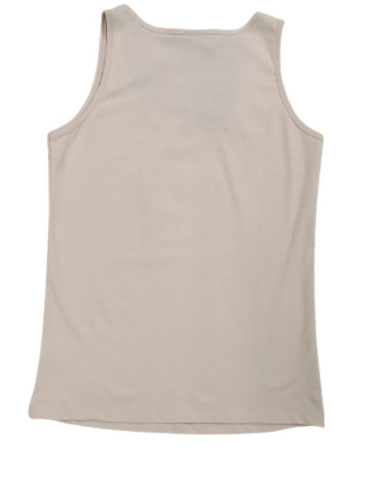 Target Women's Blouse Sleeveless Ecru