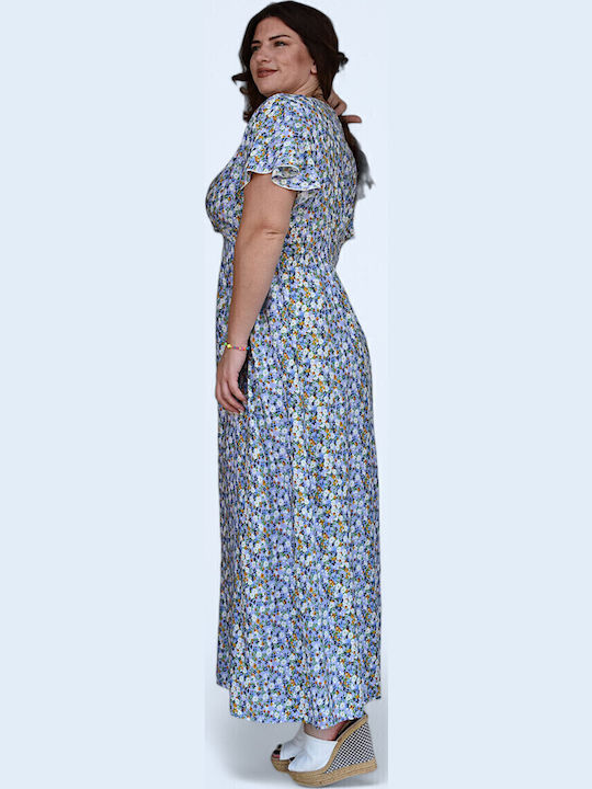 Sommer Maxi Damenkleid Blumen