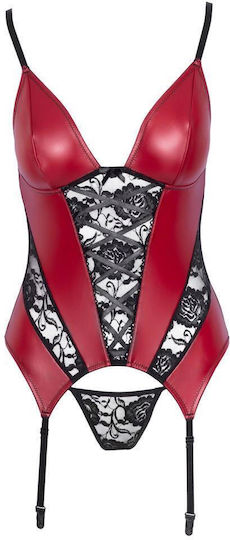 Boss Of Toys Sexy Σετ Εσωρούχων με Δαντέλα Κόκκινο