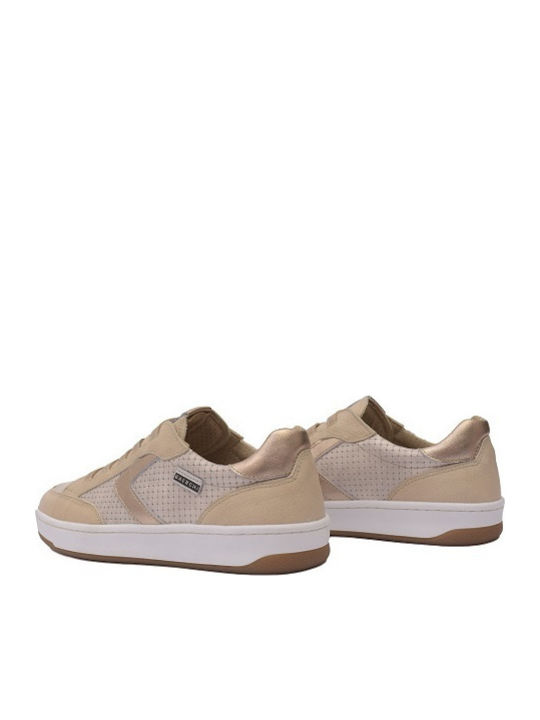 Γυναικεία Ανατομικά Sneakers Χρυσό-μπεζ