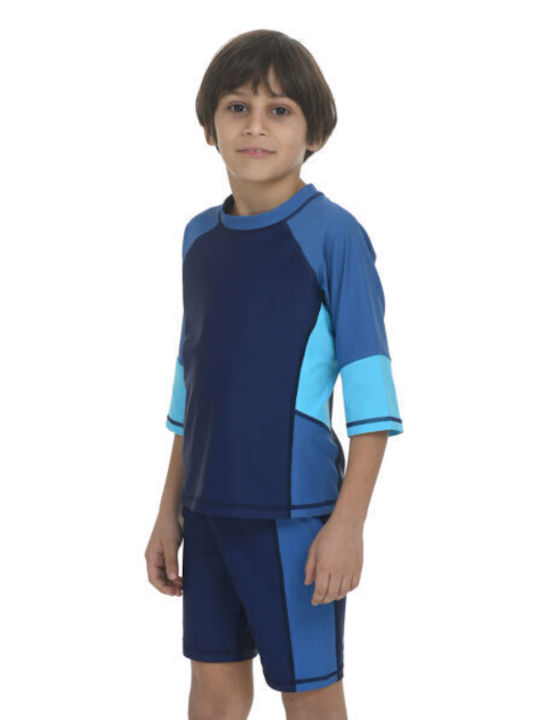 MiandMi Kinder Badeanzug Bademoden-Set Sonnenschutz (UV) Blue