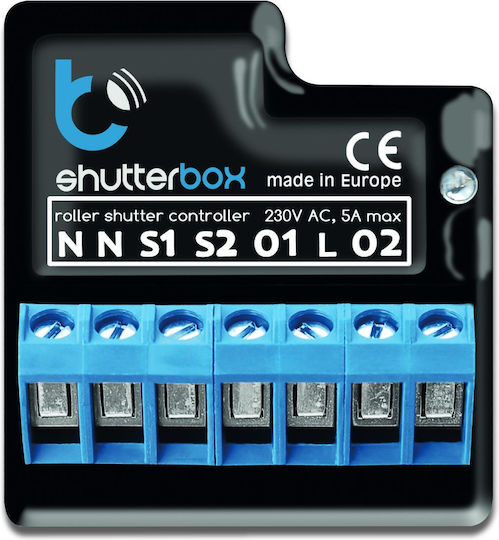 Blebox Shutterbox Smart Switch 1 Καναλιού Wi-Fi 5A