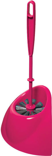 York Plastic Toilet Brush Gray