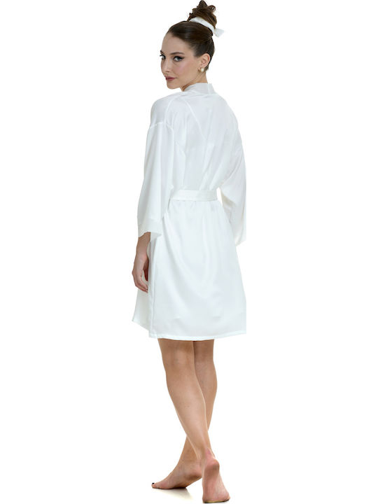 Zen by Daisy Sommer Damen Satin,σατεν Robe mit Nachthemd Graphite Zen by Daisy Sommer Damen Satin,σατεν Robe mit Nachthemd Graphite