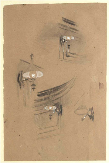Studies "audience Room Картина Платнен 60x90см