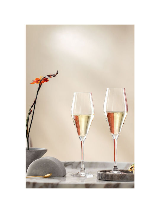 Villeroy & Boch Set of Glasses Champagne made of Glass Stemmed 260ml 4pcs