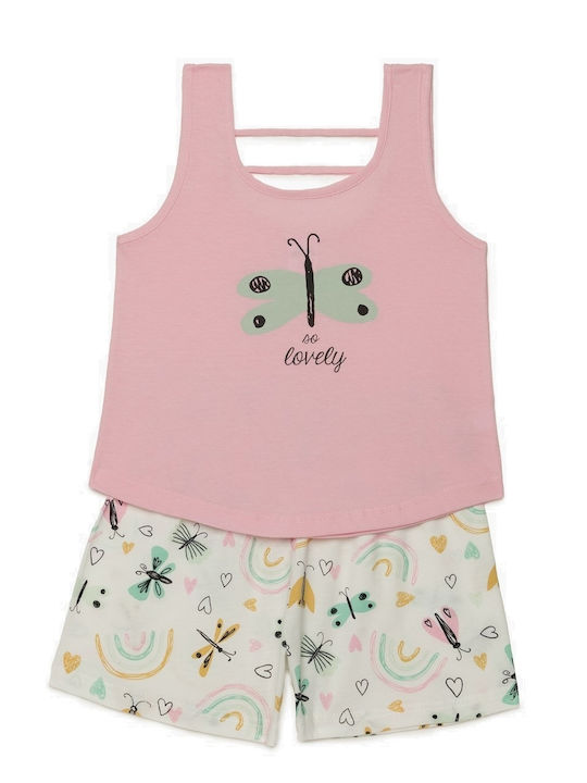 Minerva Kids Pyjamas Summer ROZ Butterflies