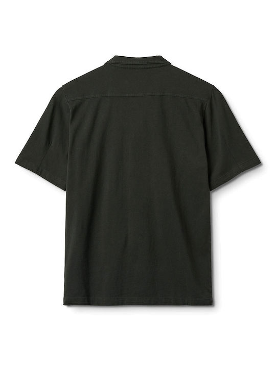 Gabba Resort Men's Shirt Short Sleeve Dark Green