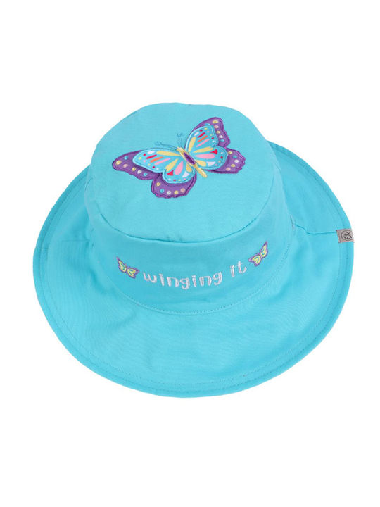 Flapjackkids Kids' Hat Fabric Sunscreen Light Blue