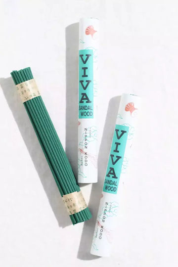 Bețișoare parfumate japoneze Mainichi-koh Viva Santal 40 bucăți