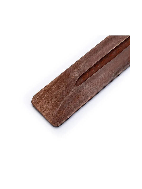 Wooden Base for Burning Aromatic Sticks Natural Incense Holder 25cm
