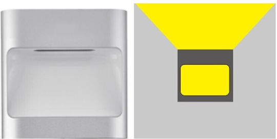 Avide Επιτοίχιο Εξωτερικό Σποτ LED IP54 6W με Φυσικό Λευκό Φως