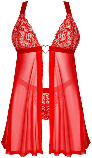 Boss Of Toys Sexy Set mit Robe Rot