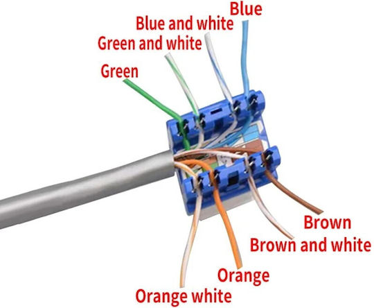 Διπλή Πρίζα Δικτύου RJ45 με Πλαίσιο Τύπου Cat6 σε Ασημί Χρώμα