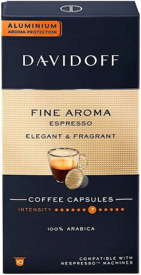 Davidoff Капсули Еспресо Съвместими с машина Nespresso 10капси