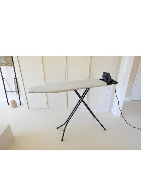 Brabantia Iron Ironing Board for Steam Iron Foldable 124x38cm