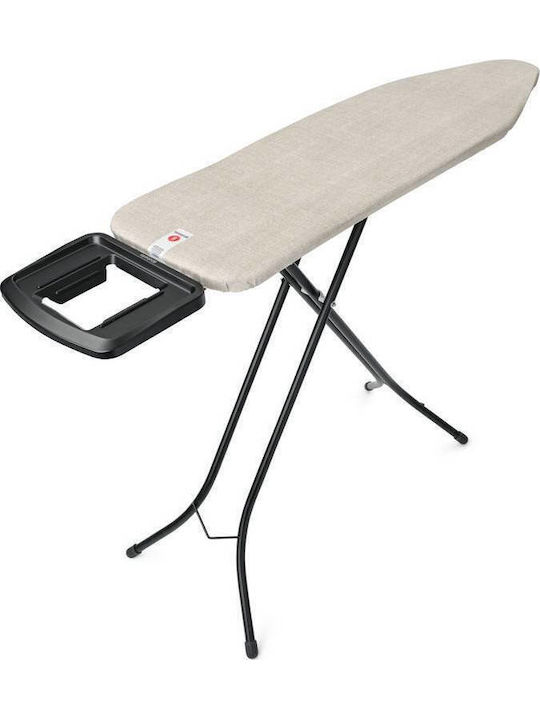 Brabantia Iron Ironing Board for Steam Iron Foldable 124x38cm