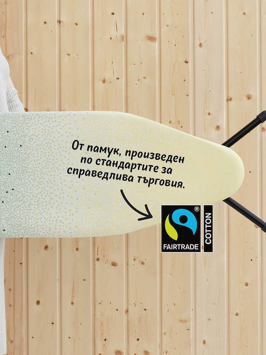 Brabantia Iron Ironing Board for Steam Iron Foldable 135x45cm