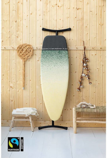 Brabantia New Dawn Bügelbrett Für Dampfbügeleisen Zusammenklappbar 135x45cm