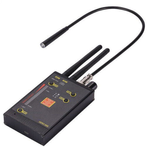 Detector Profesional de Microfon Gsm 3g/4g Lte Bluetooth Wifi Iuni Rf009 Detector de Unde Electromagnetice Magnetice