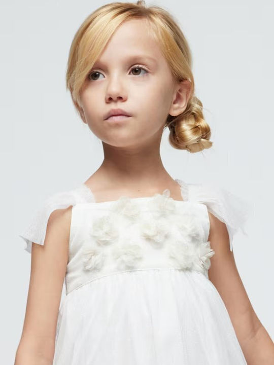 Mayoral Kids Dress White