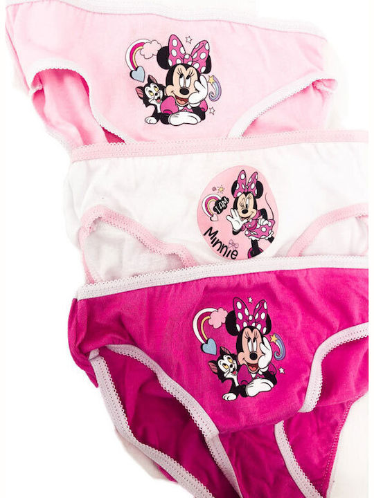 Setino Комплект детски гащички Pink, Fuchsia 3бр