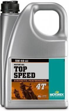 Motorex Top Speed Ulei de motocicletă pentru motoare în patru timpi 5W-40 4lt
