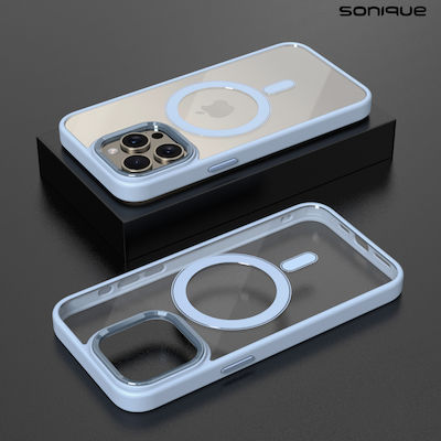 Magnetische Magmetal Sonique Hülle Apple iPhone 13 Pro Max Blau Sonique Blau iPhone 13 Pro Max Rückabdeckung Hüllen