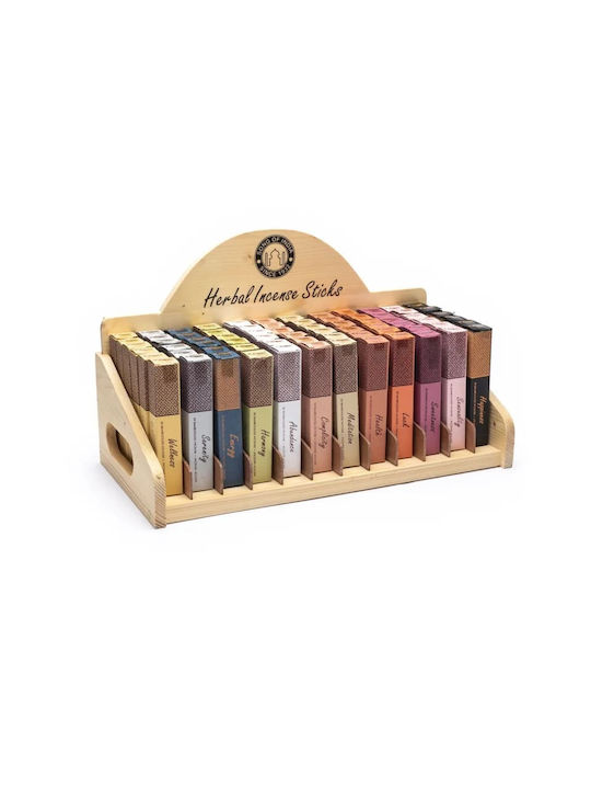 Φυτικά Αρωματικά Στικ Ευεξία 50 Τμχ Βάση Herbal Incense Sticks Wellness