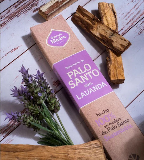 Θυμίαμα Palo Santo Λεβάντα Sagrada Madre Premium Incense 8τμχ