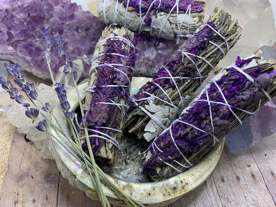 Weißer Salbei Räucherstäbchen Lavendel 1 Räucherstäbchen Weißer Salbei Lavendel